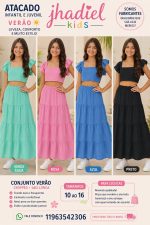 CONJUNTO VERAO CROPPED +SAIA TRES MARIAS - Imagem 2