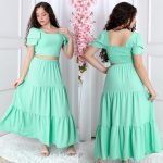 CONJUNTO VERAO CROPPED +SAIA TRES MARIAS - Imagem 7
