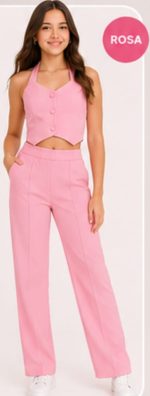 CONJUNTO  JUVENIL TOP E CALÇA - Imagem 3